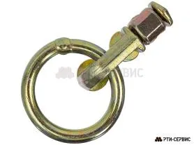 Кольцо для такелажной рейки алюминиевой 2700 кг - фото 4