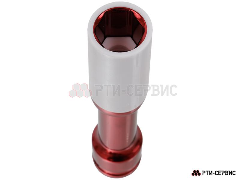 Головка торцевая шестигранная 1/2"DR ударная колёсная 21 мм, L=150 mm  - фото 2