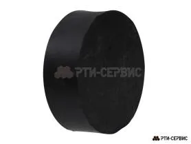Резинометаллический буфер (аналог К0573.07502555 KIPP) D-75, H-25 с внутренней резьбой M12