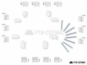 Окно для кемпера с наружным люком и шторками 600х500 мм