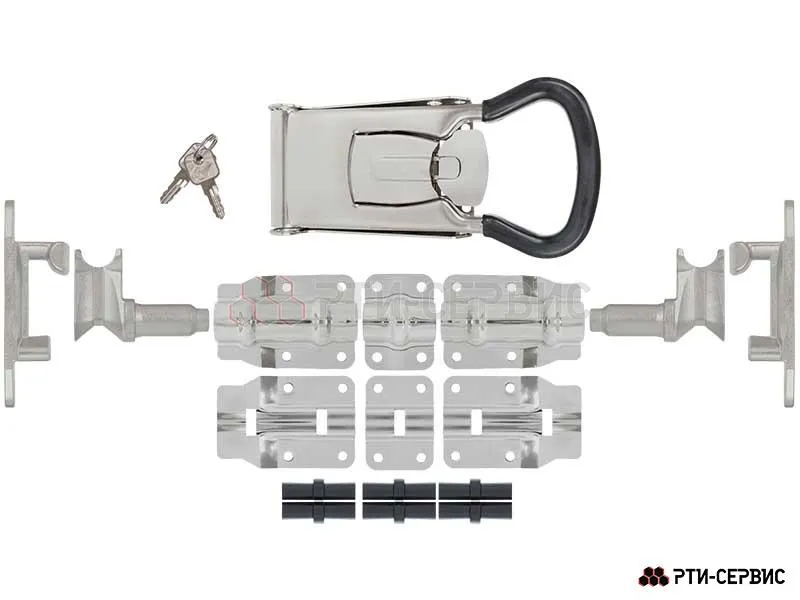 Запор штанговый Ø22 Zn ручка Push NEW
